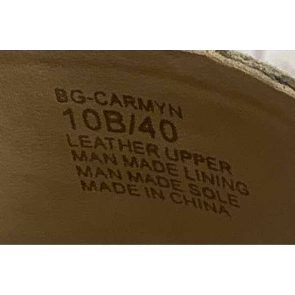 BCBG Women’s Double Strap  Wedge Platform Sandal’s  Shoes BG-CARMYN Tan Size 10M - Picture 9 of 12